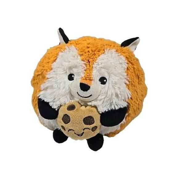Squishable Other - Squishable Plush Mini Red Fox Chocolate Chip Cookie Stuffed Animal Retired 7”